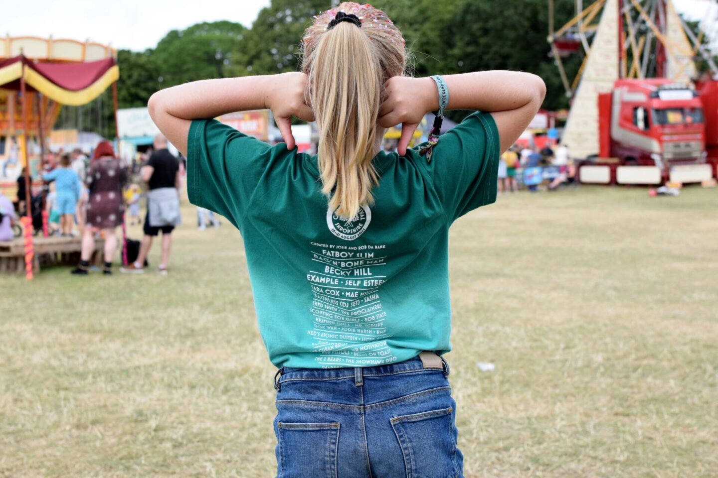 Camp Bestival 2022 t shirt line up