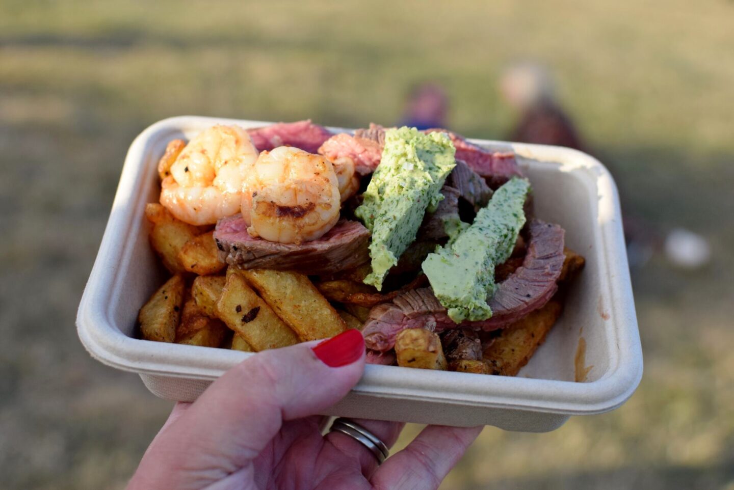 Surf and Turf from Steakhaus
