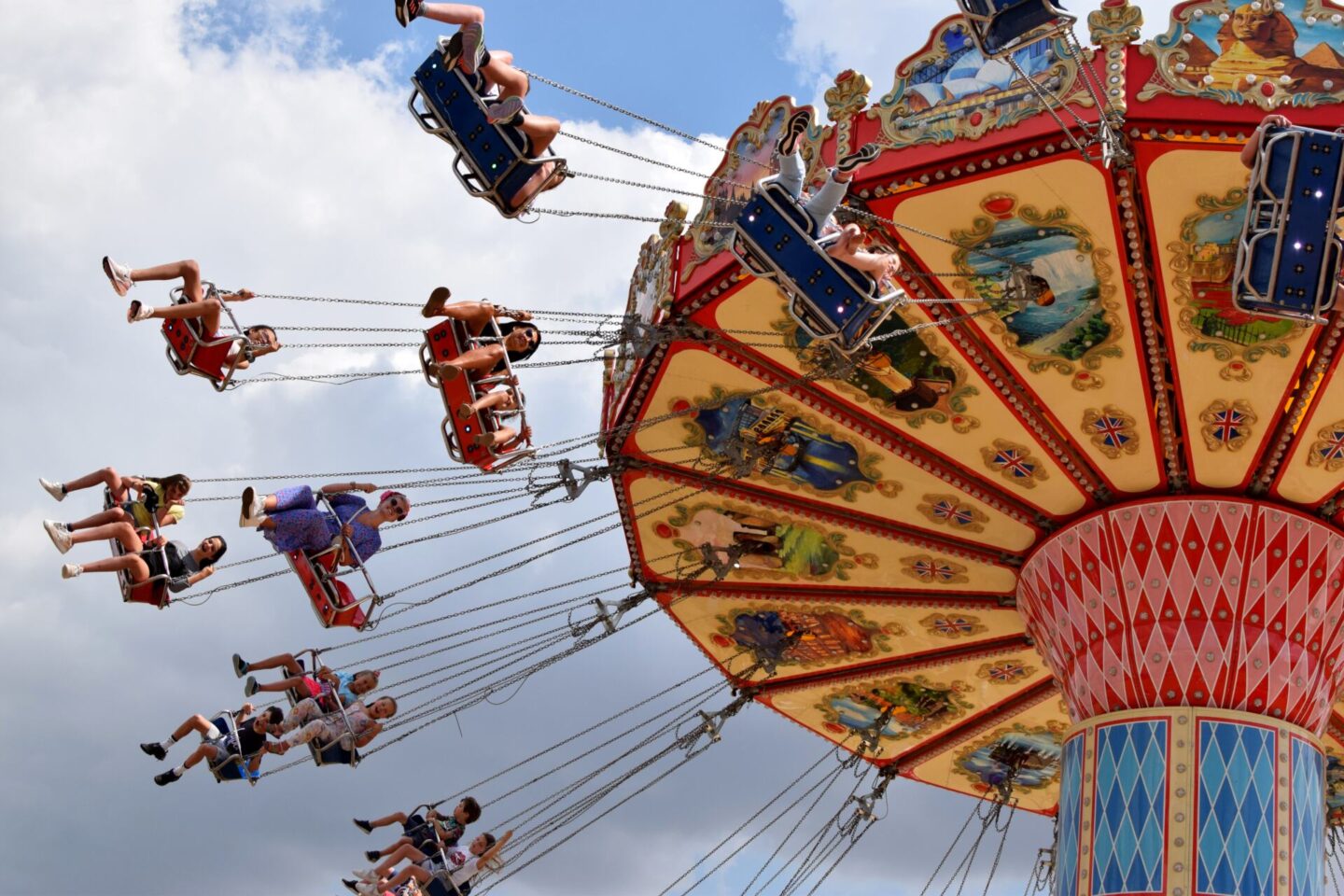 The Big Feastival fairground rides