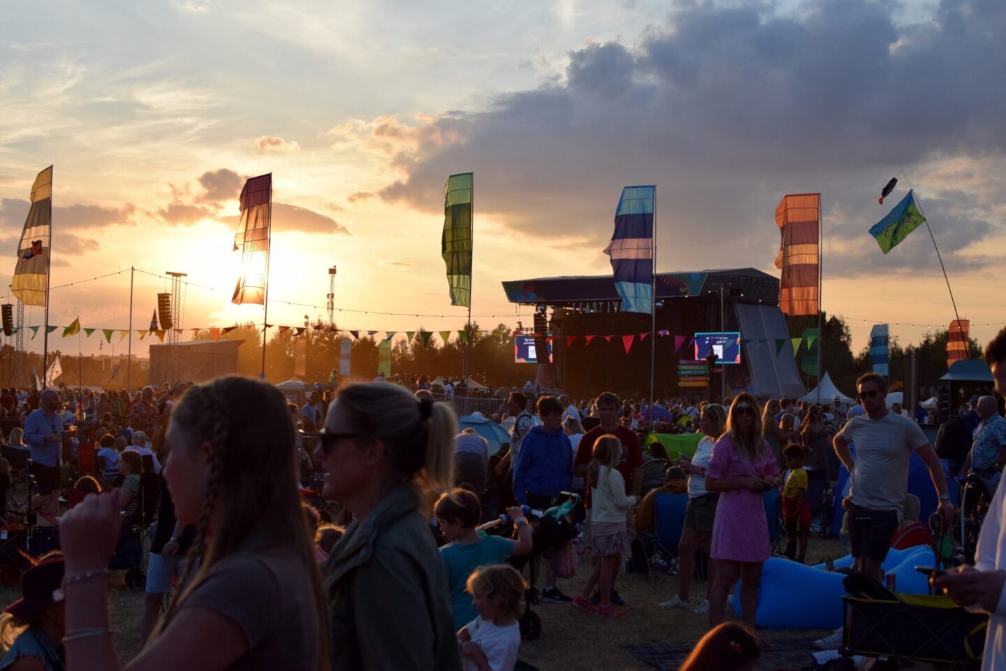 Sunset at The Big Feastival 2022