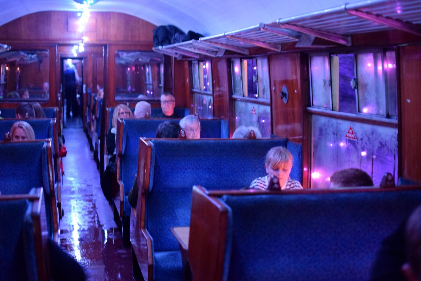 Steamy carriages on the NYMR
