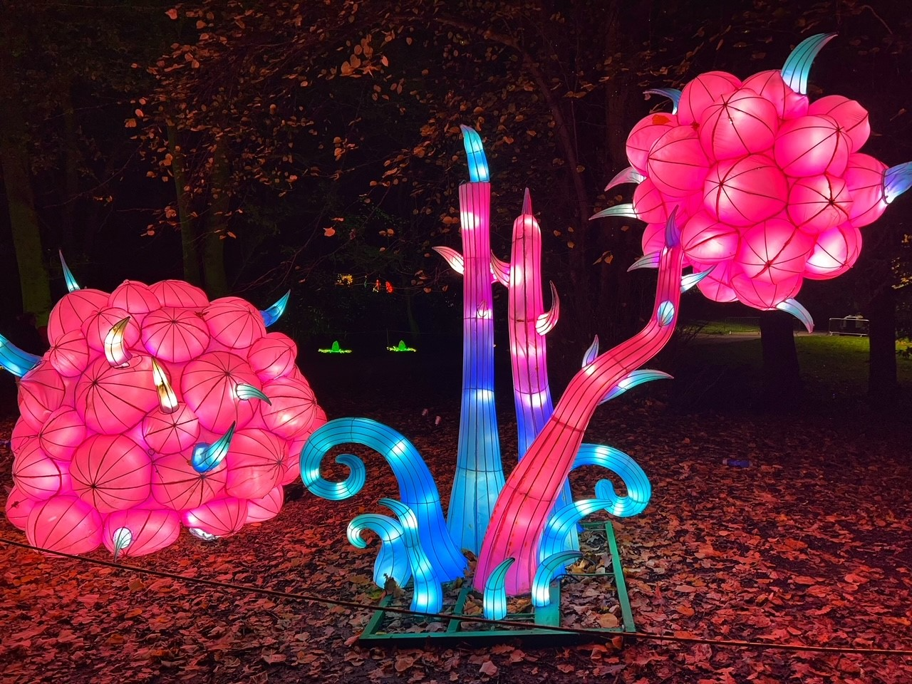 Lightopia London Christmas light festival