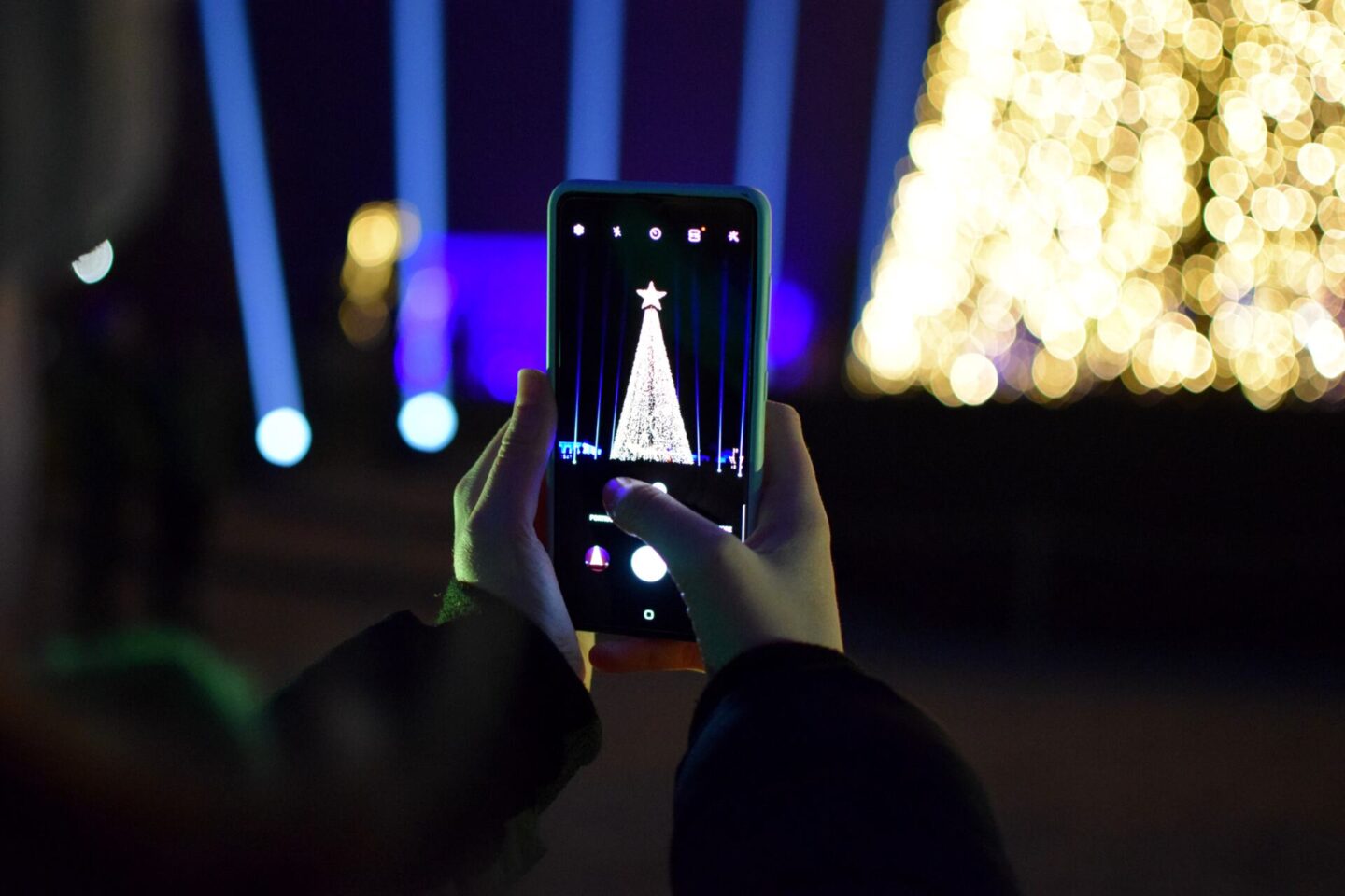 Showstopping Christmas lights at Trentham Gardens