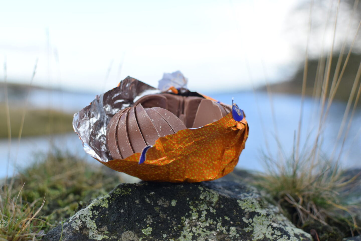 Top tier walk snacks - a festive chocolate orange kept us going!