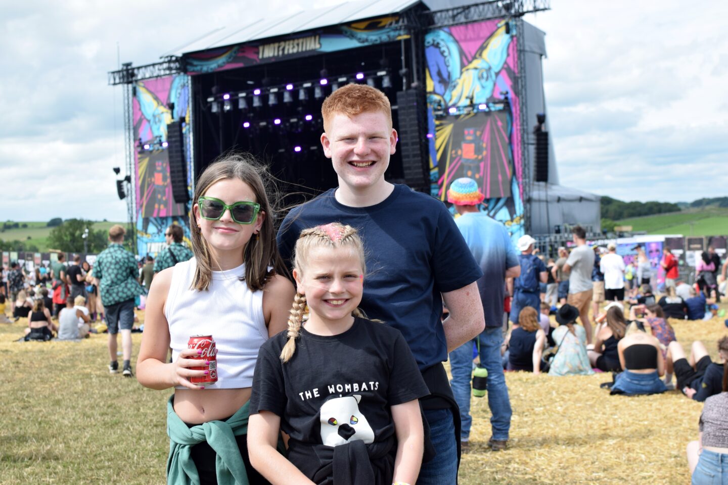 Y Not Festival main stage - July festival