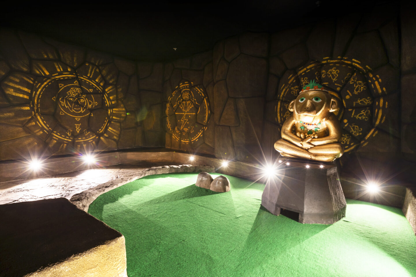 Crazy golf in Manchester city centre - Treetop Adventure