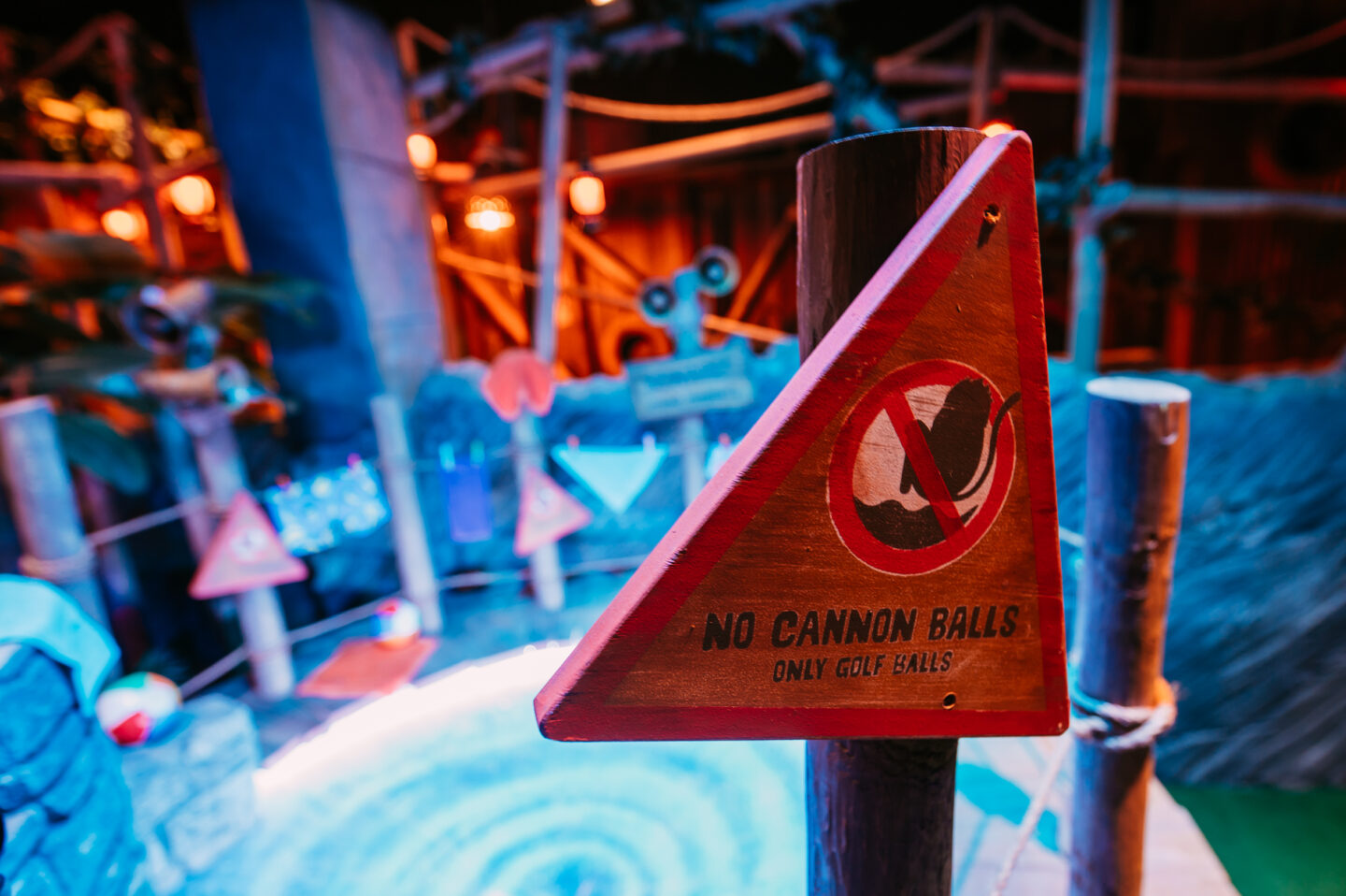 Treetop Adventure Golf - Manchester crazy golf