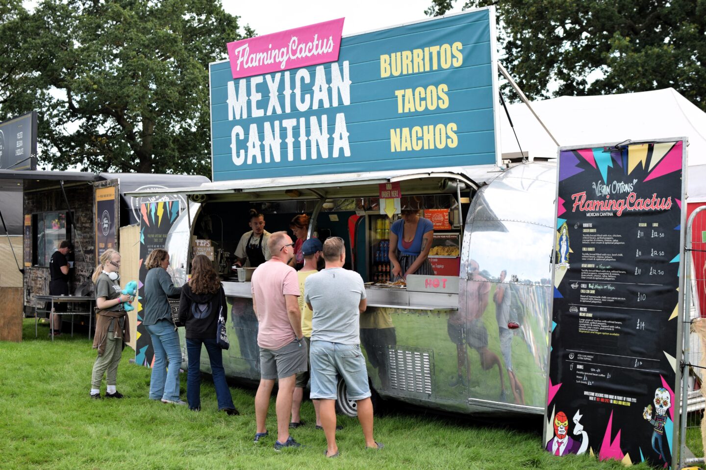 Camp Bestival Shropshire 2023 - Mexican Cantina food truck