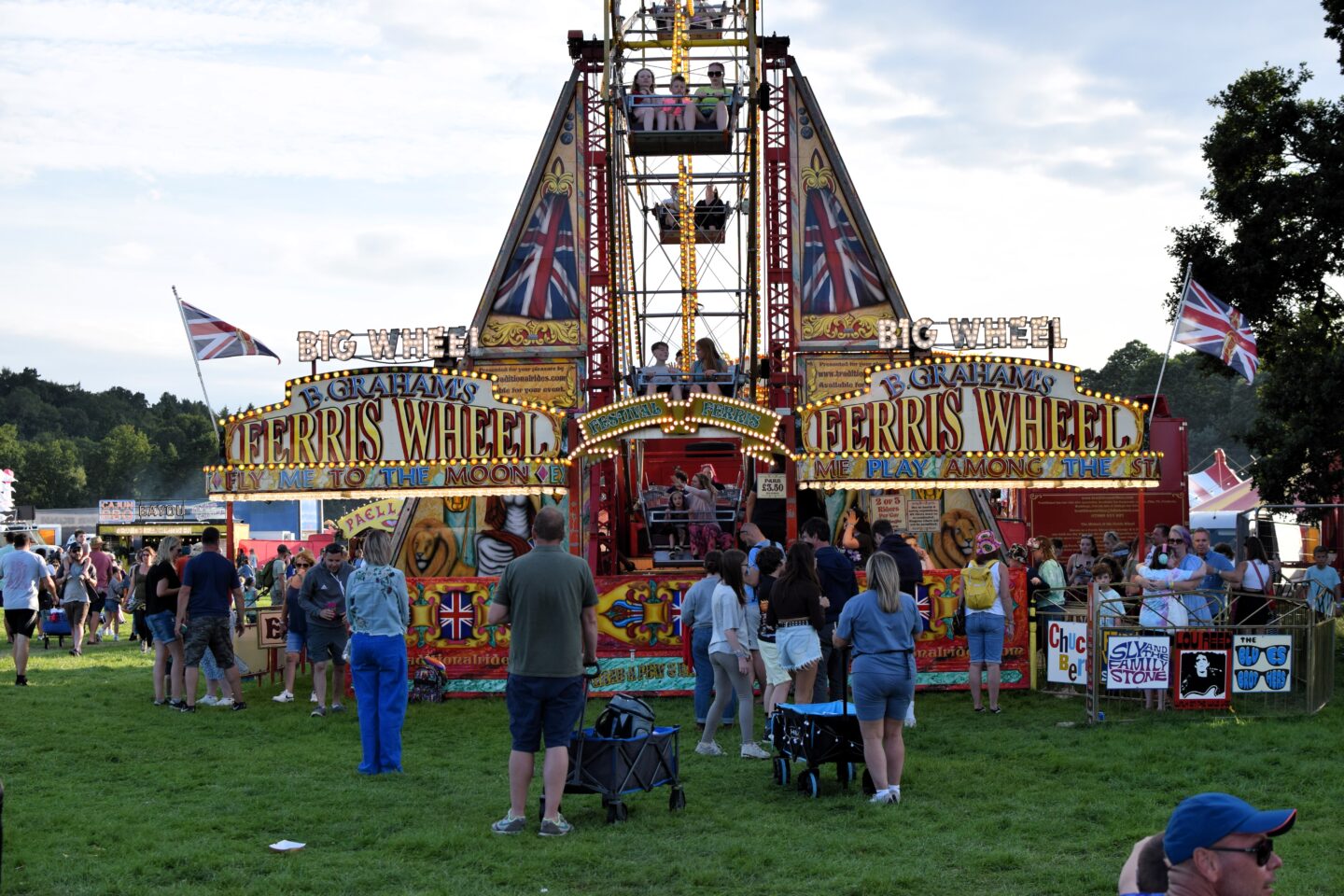Camp Bestival Ferris wheel