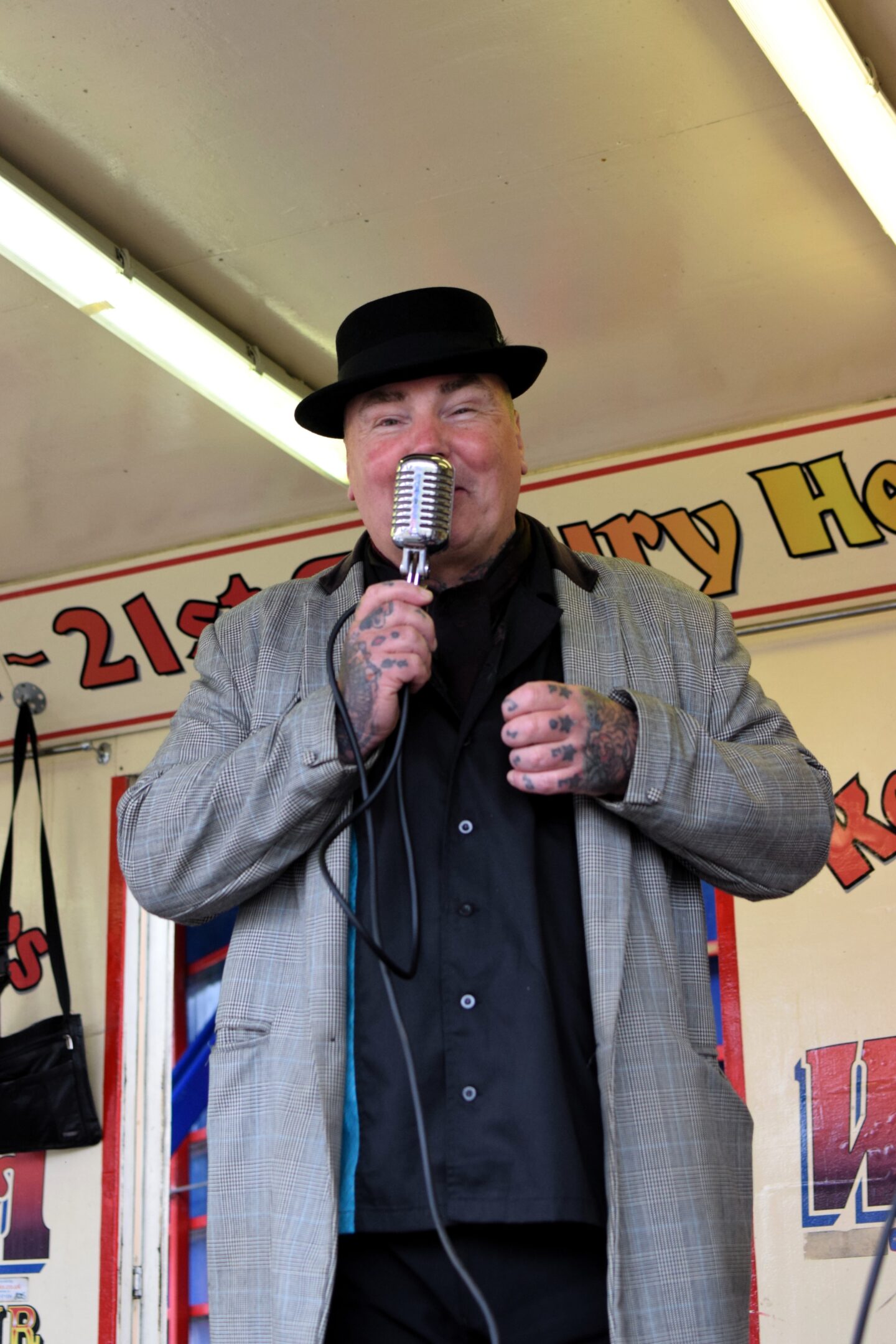 Camp Bestival Shropshire 2023 - Wall of Death announcer