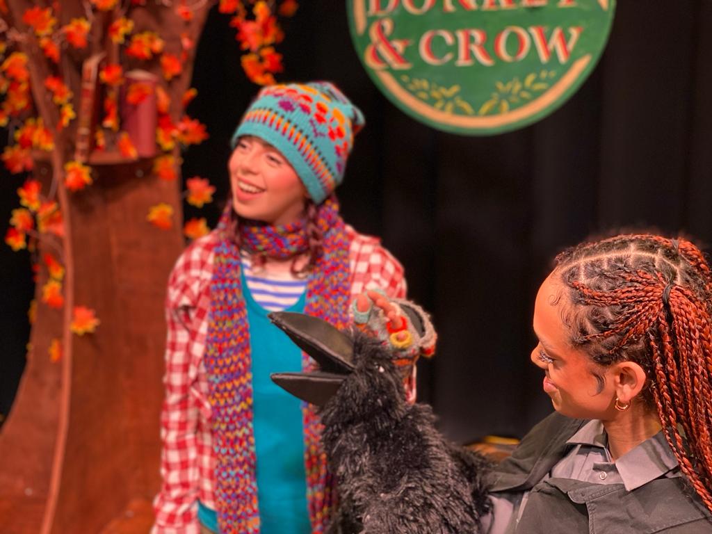 Yolanda Hope as The Crow - The Wrong Reindeer