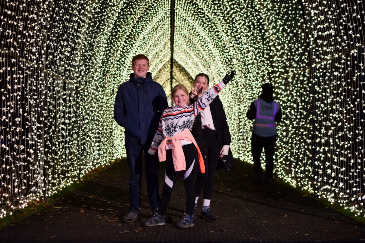 Christmas at Dunham Massey 2023 - cathedral installation
