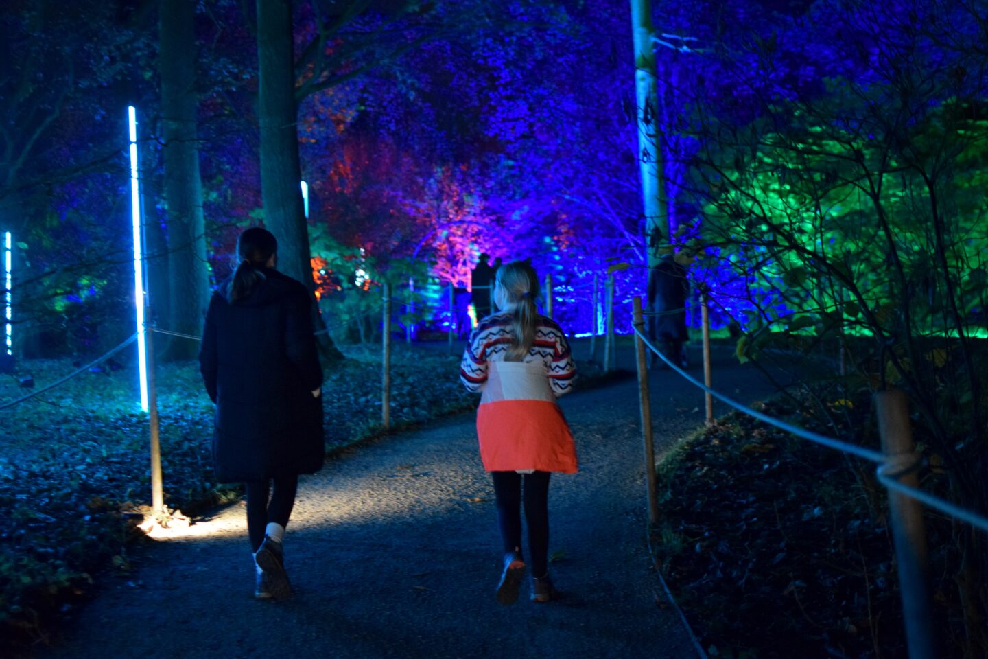 Christmas at Dunham Massey 2023 - 1 mile trail