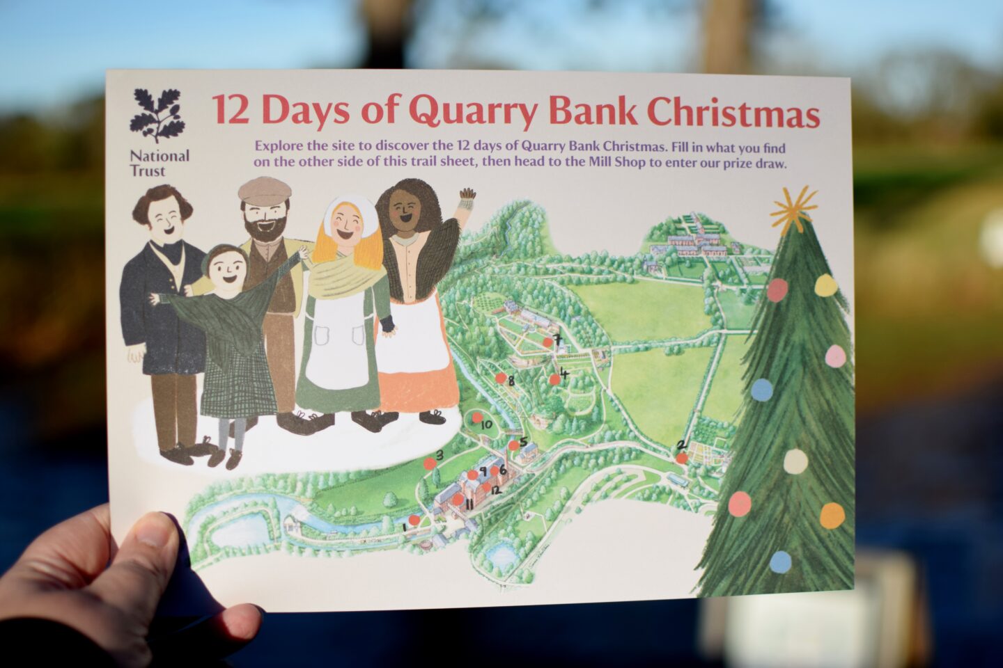 Quarry Bank Christmas trail
