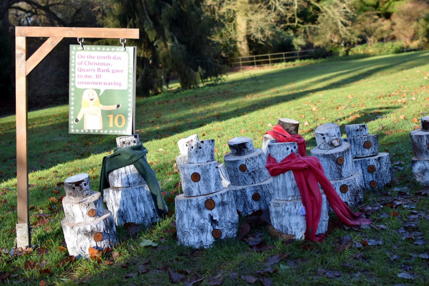 National Trust Christmas Trail at Quarry Bank