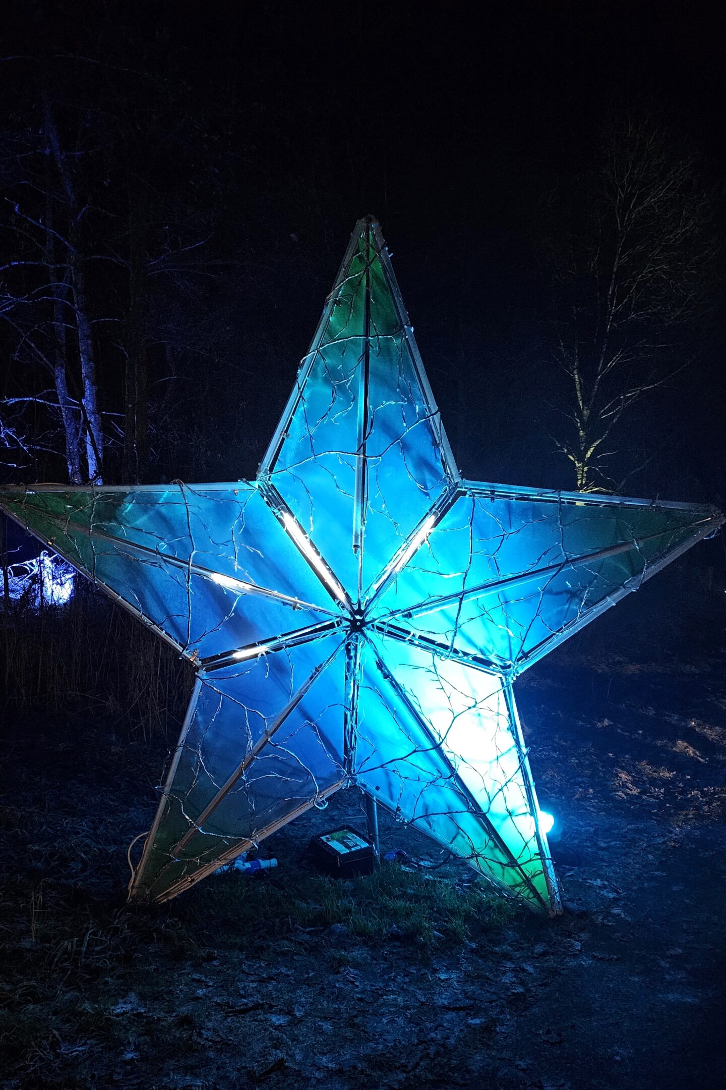 Christmas at Heaton Park - stars