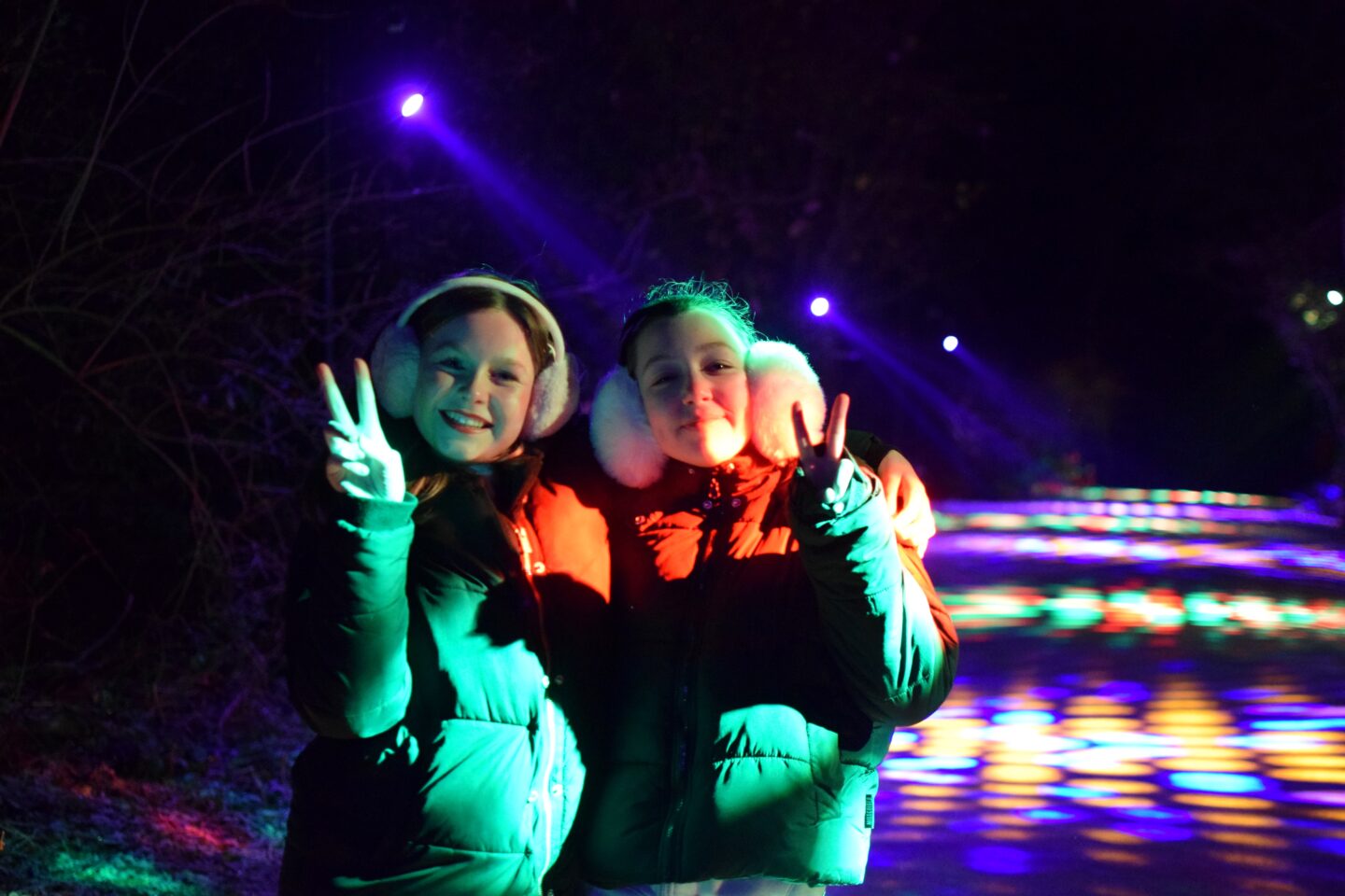Christmas at Heaton Park - besties