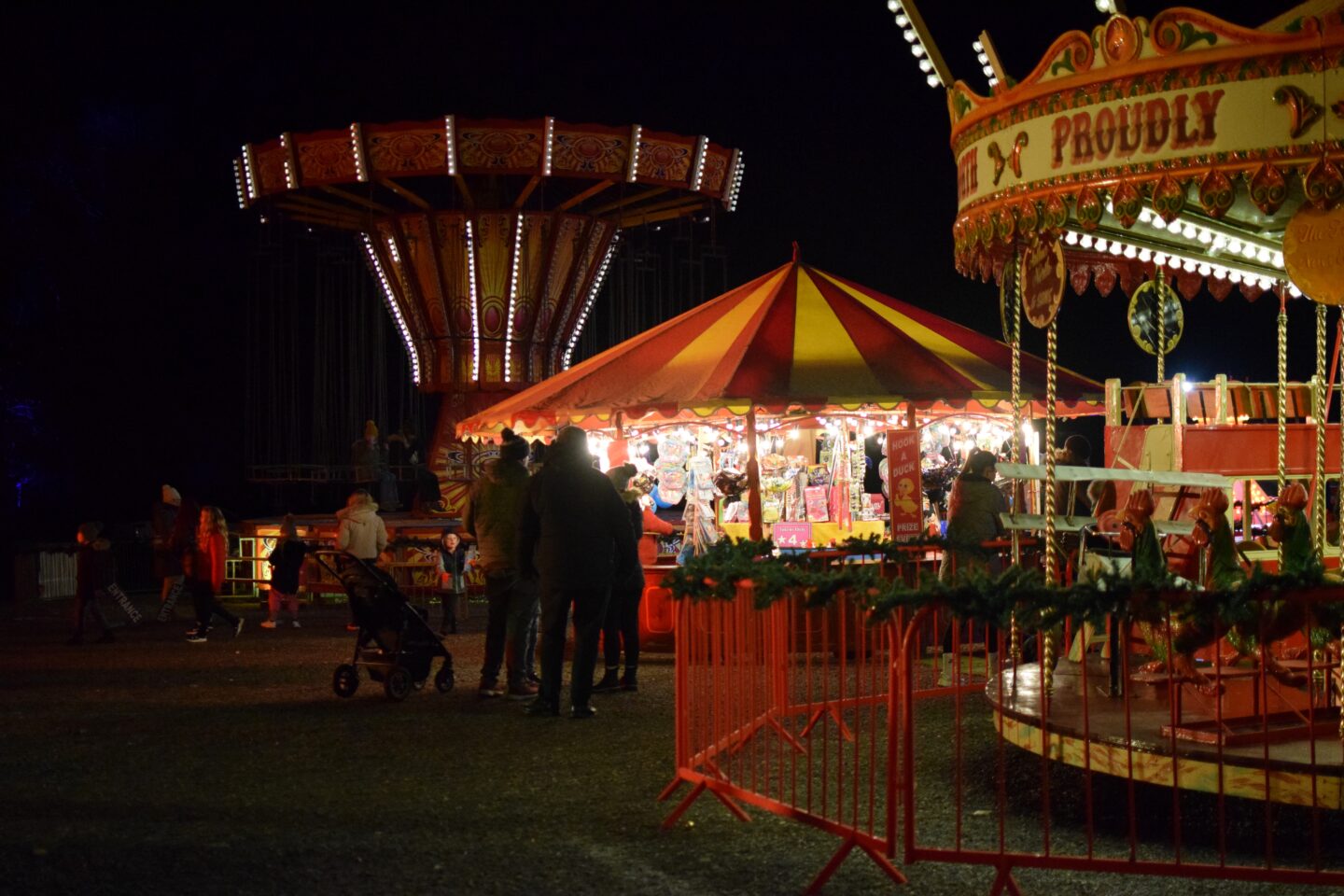 Christmas at Heaton Park - Fairground rides