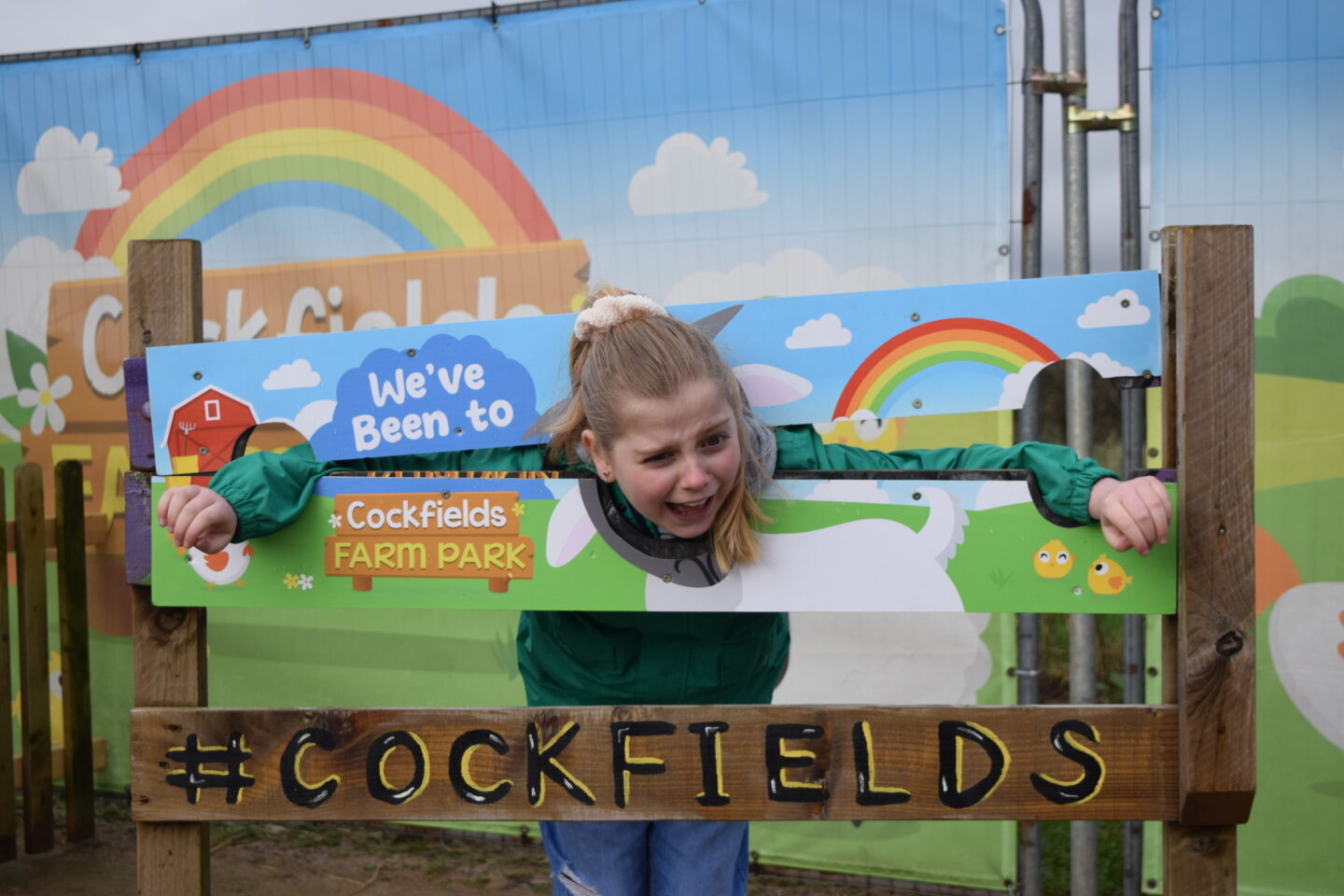 Amy in the stocks!