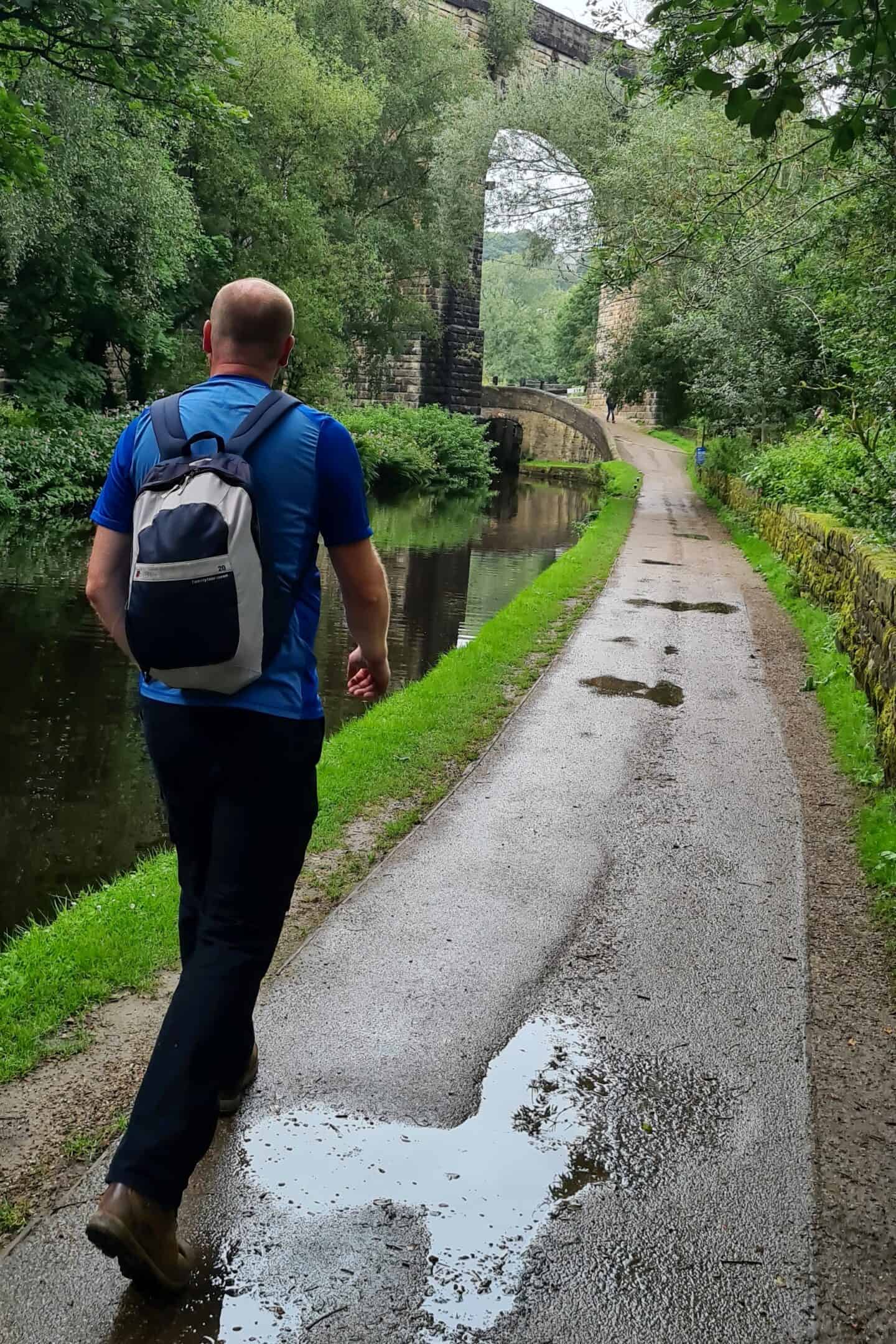 Canal path walk to Grandpa Greene's