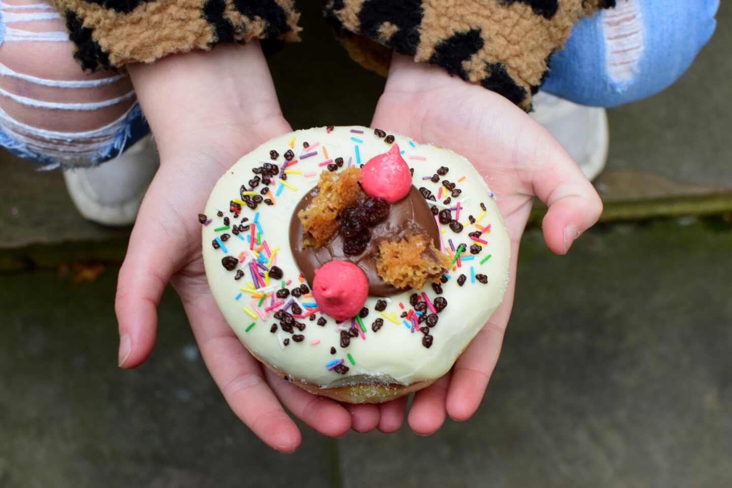 Rocky Road special - Gooey brioche donuts