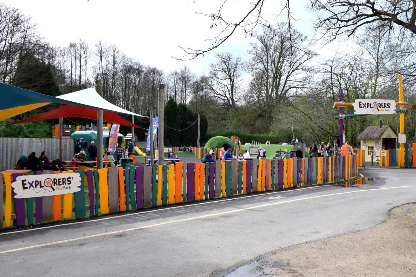 play area at West Midlands Safari Park