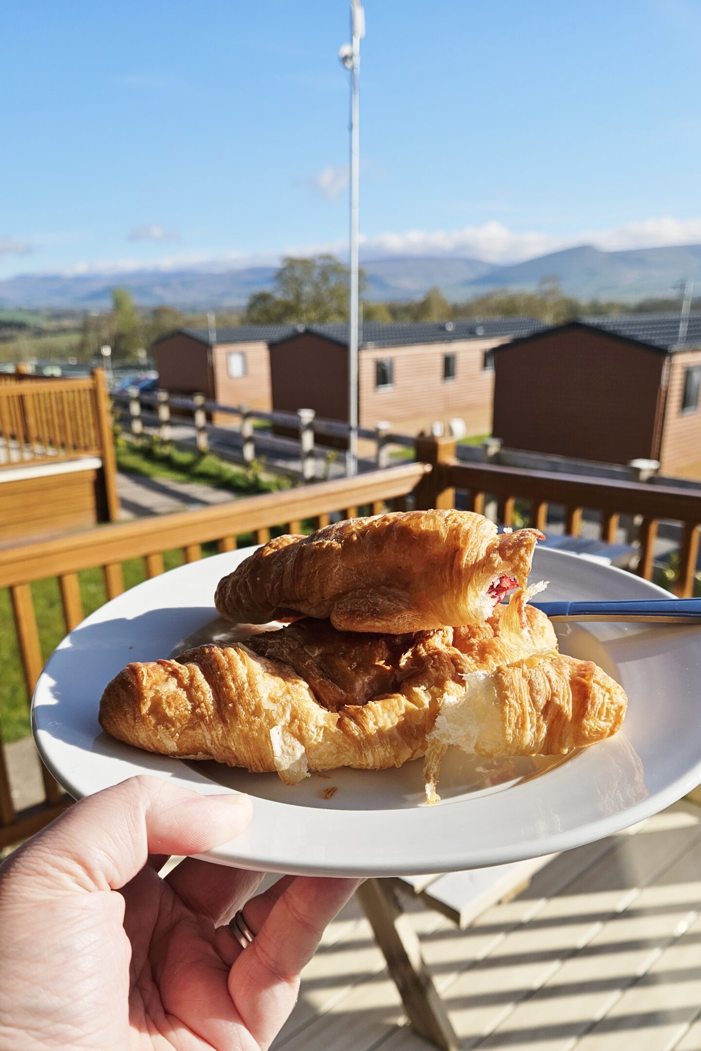 croissants with a view
