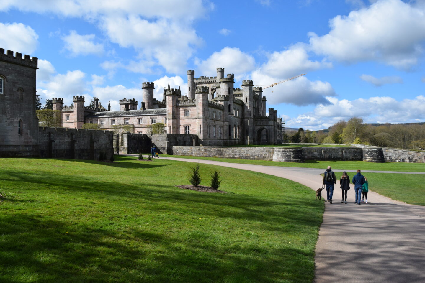Lowther Castle & Gardens with kids