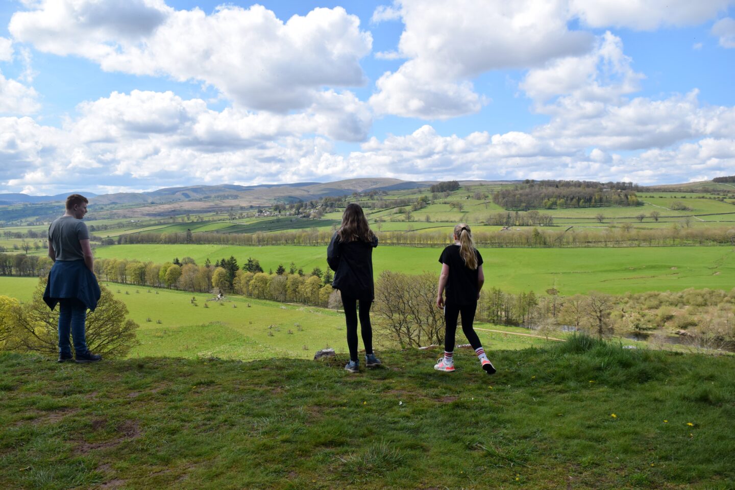 View at Lowther Castle