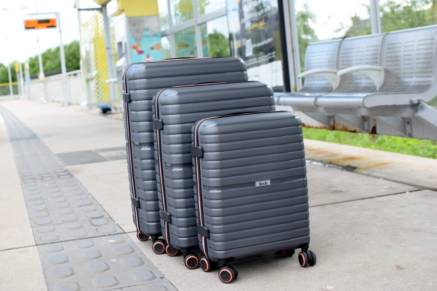 Set of three suitcases - luggage for the whole family