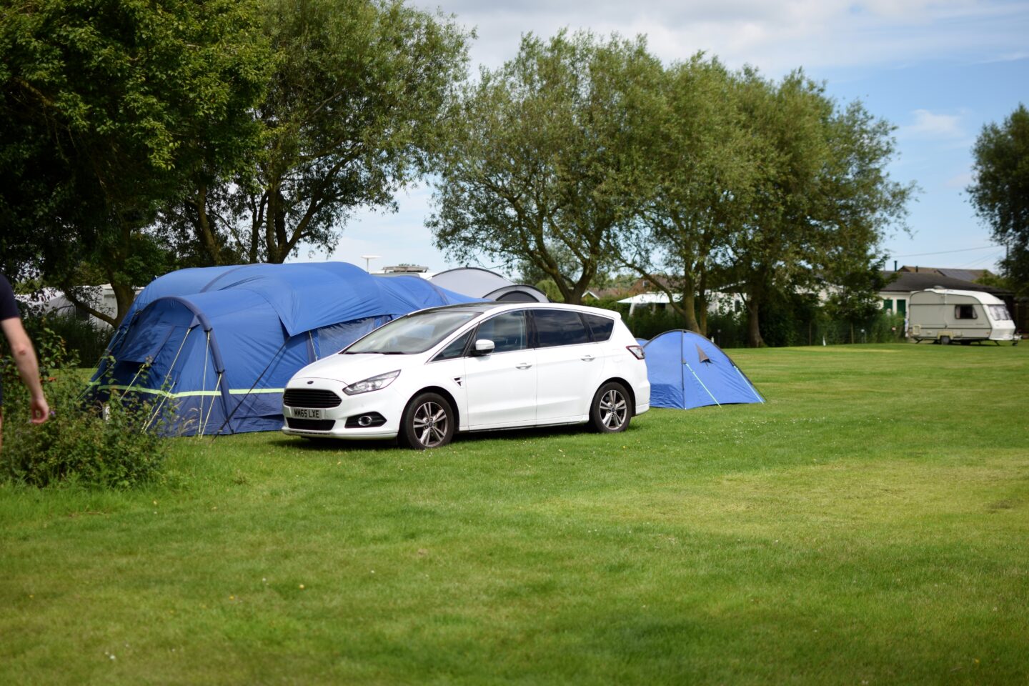 Jumbo pitch at Mablethorpe campsite