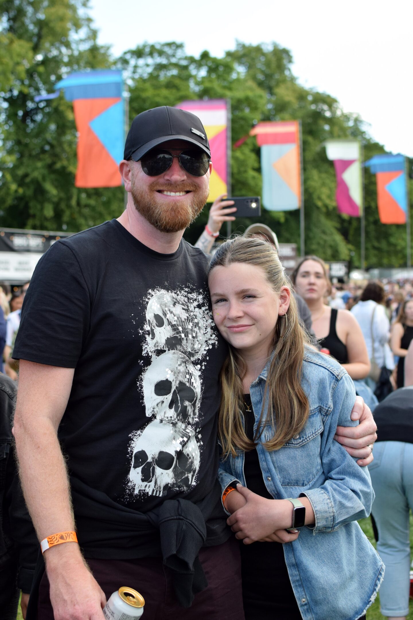Dave and Chloe at Tramlines