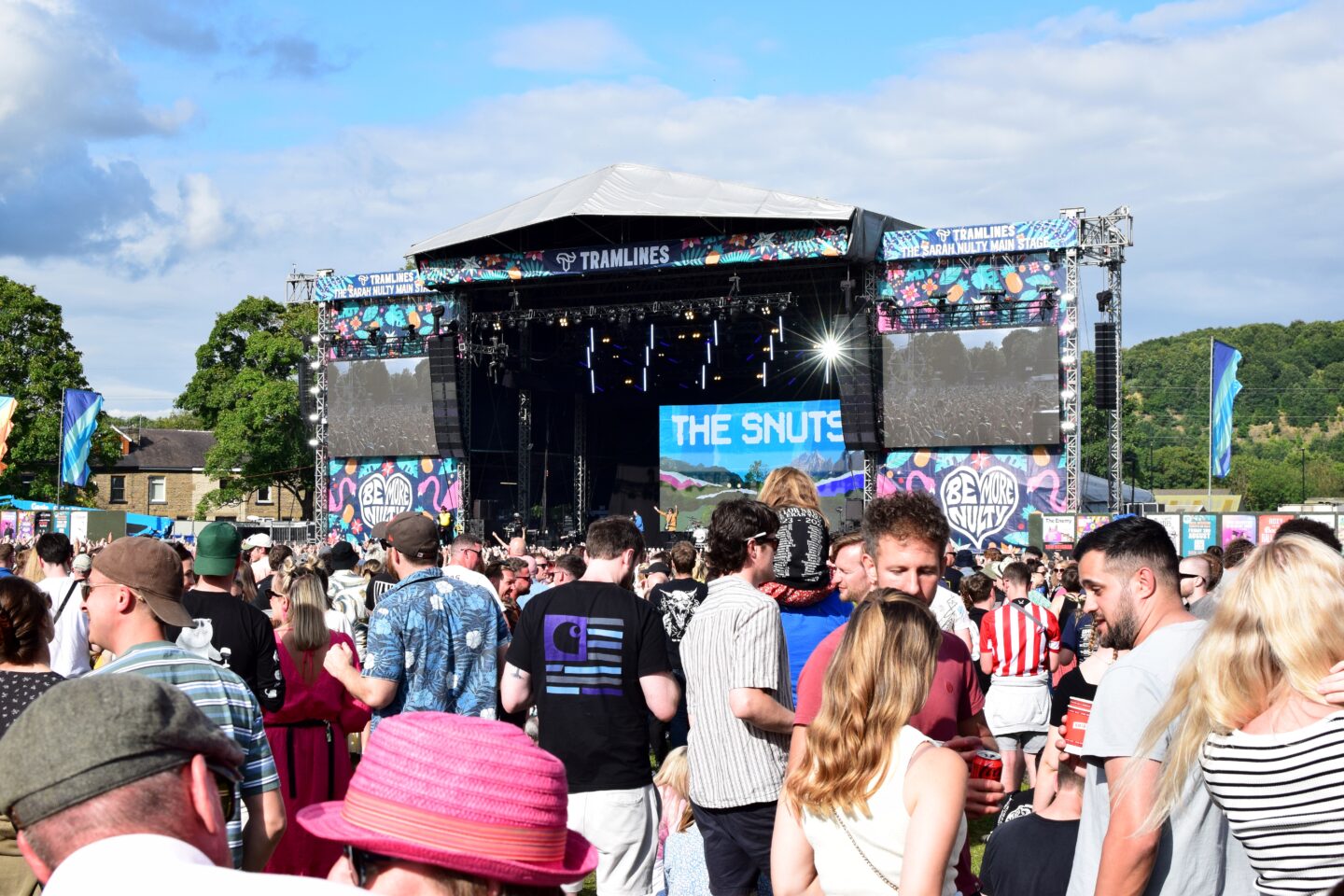 The Snuts on main stage at Tramlines