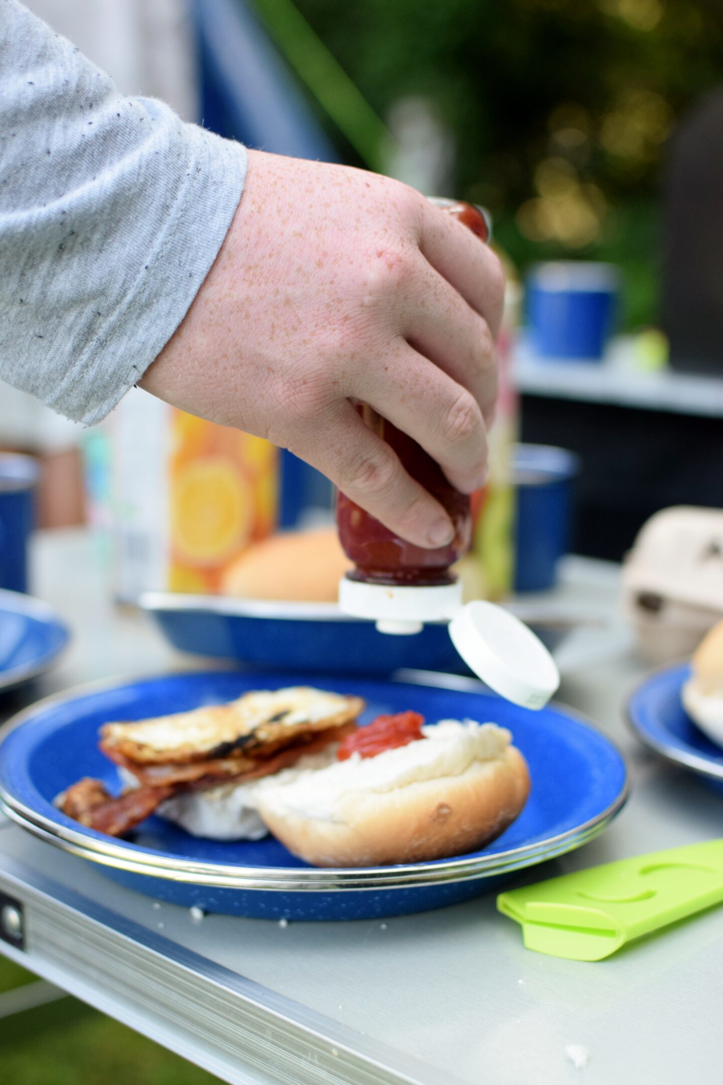 small ketchup for camping