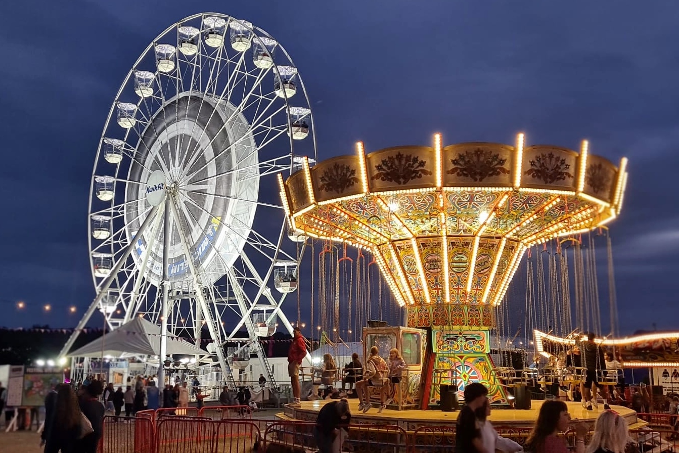CarFest fairground