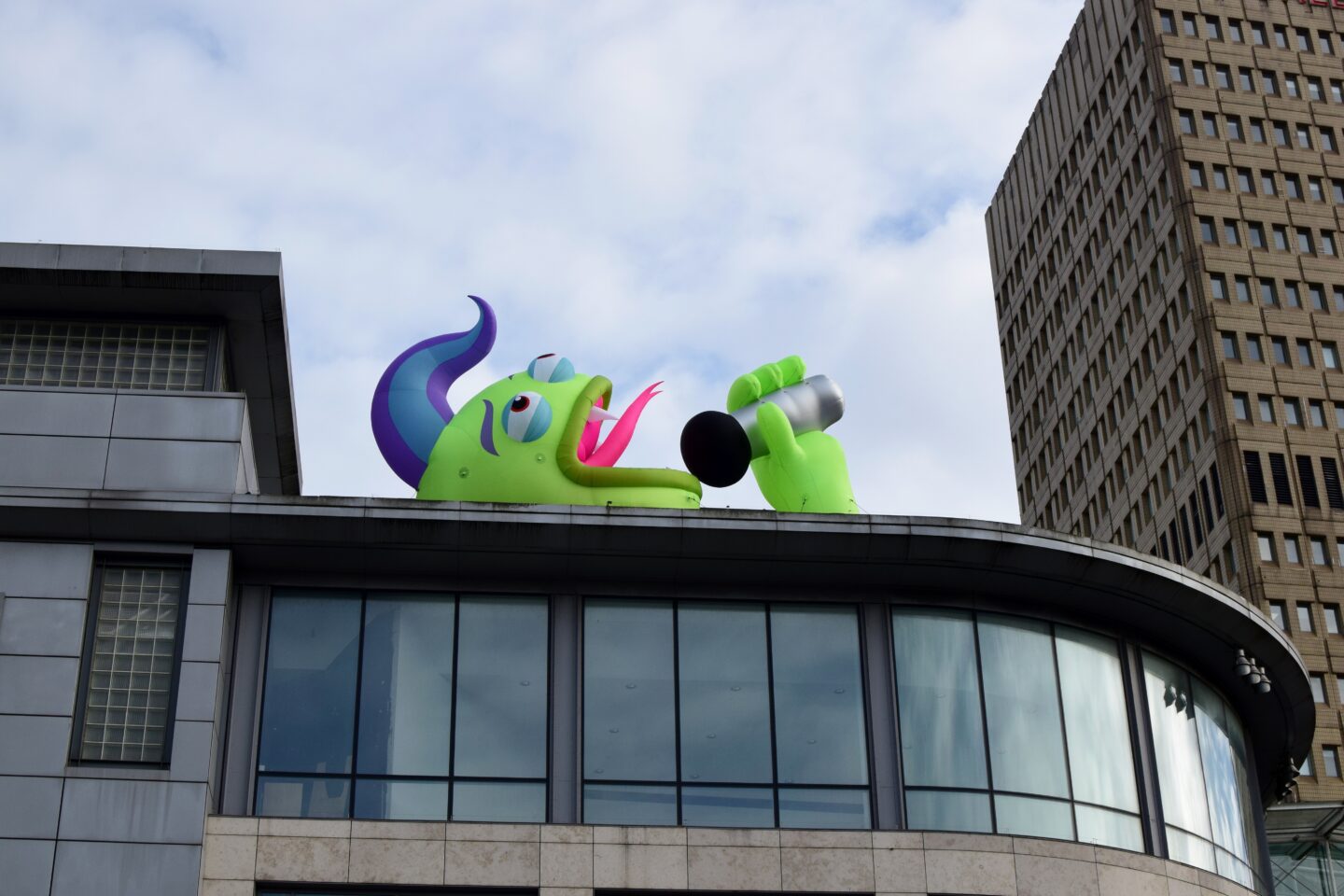 Hellvis on the Arndale - Manchester Monsters 2024