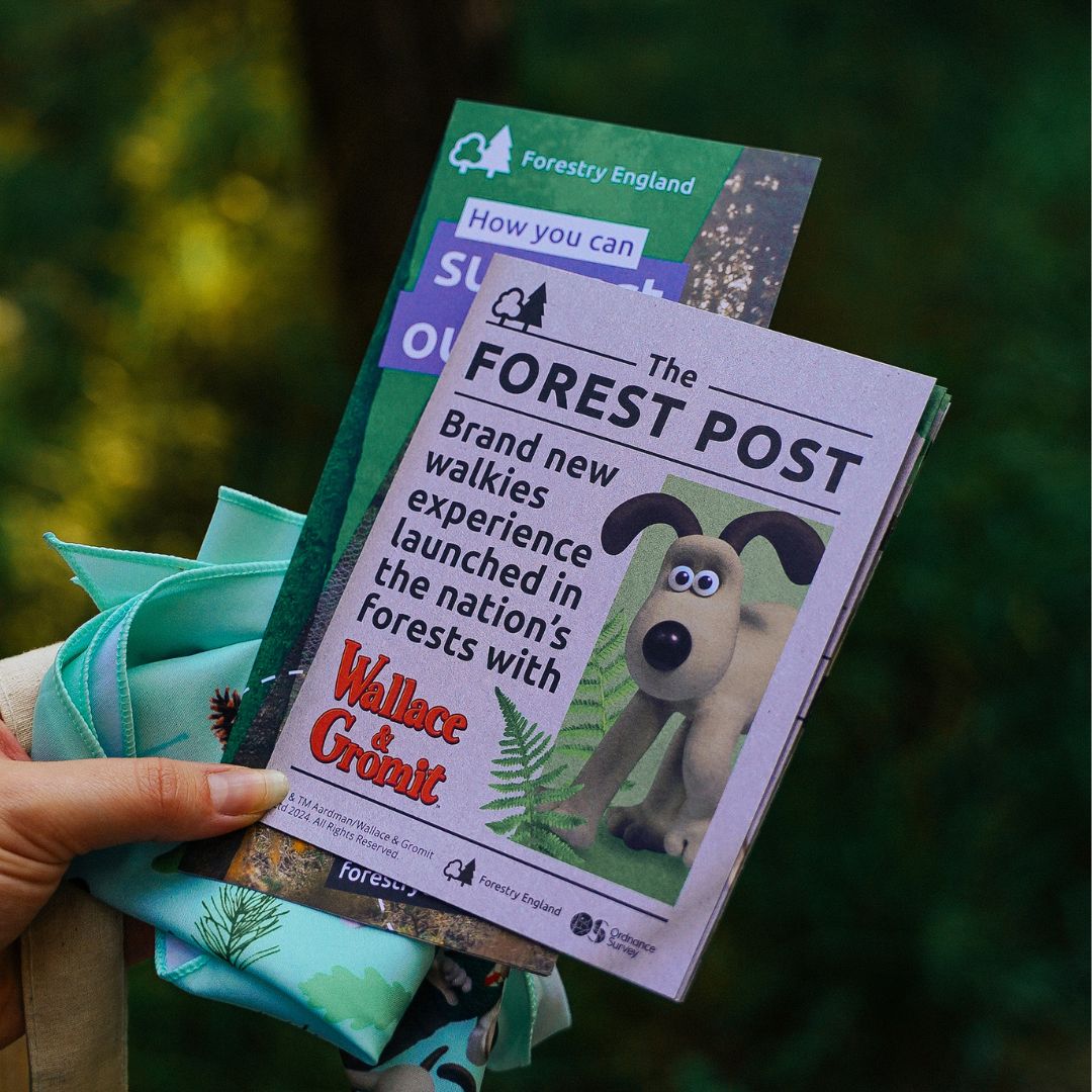 Forest Walkies leaflet (cover)