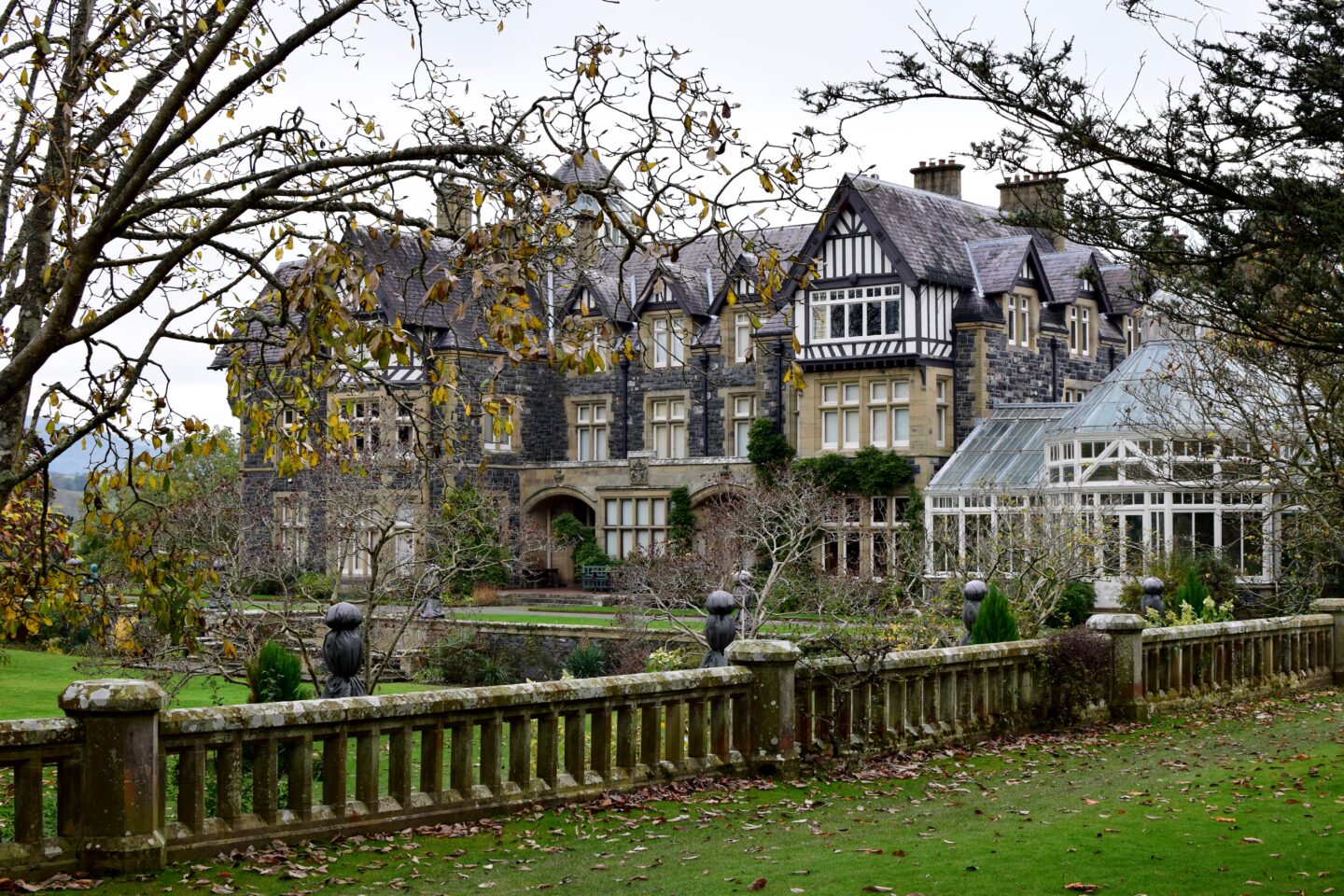 Bodnant Garden - house