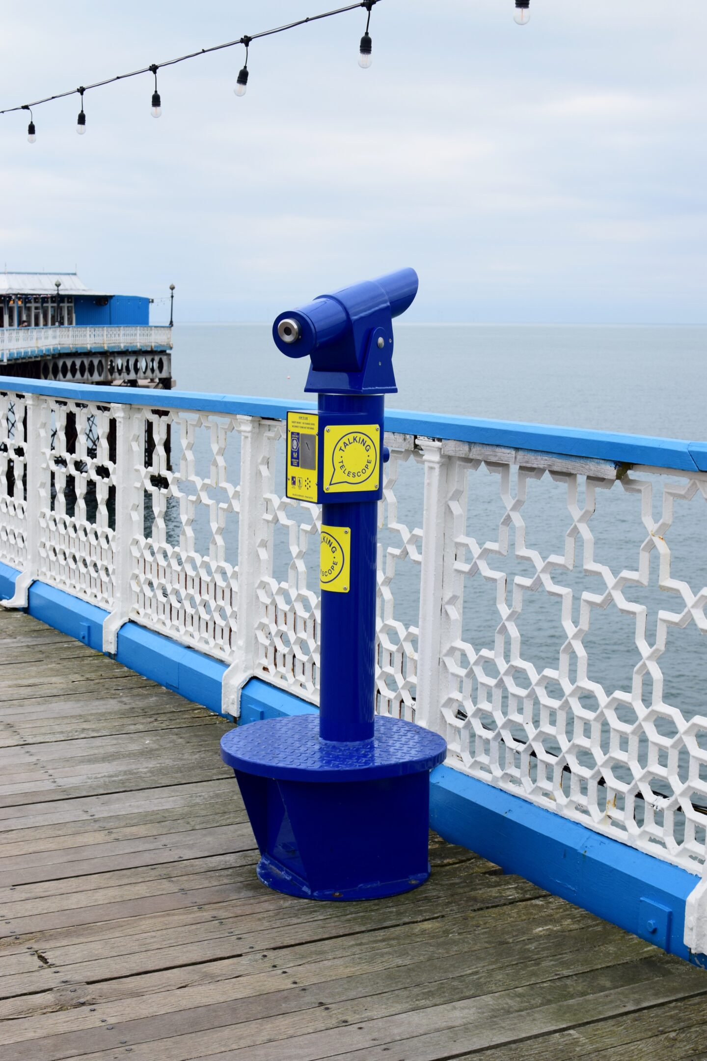 Telescope on Llandudno Pier