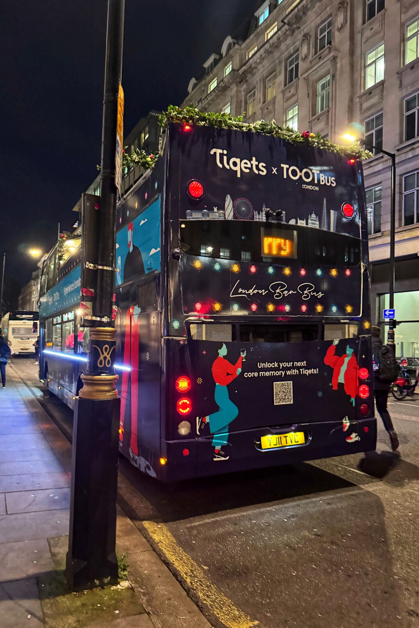 Tootbus at Christmas