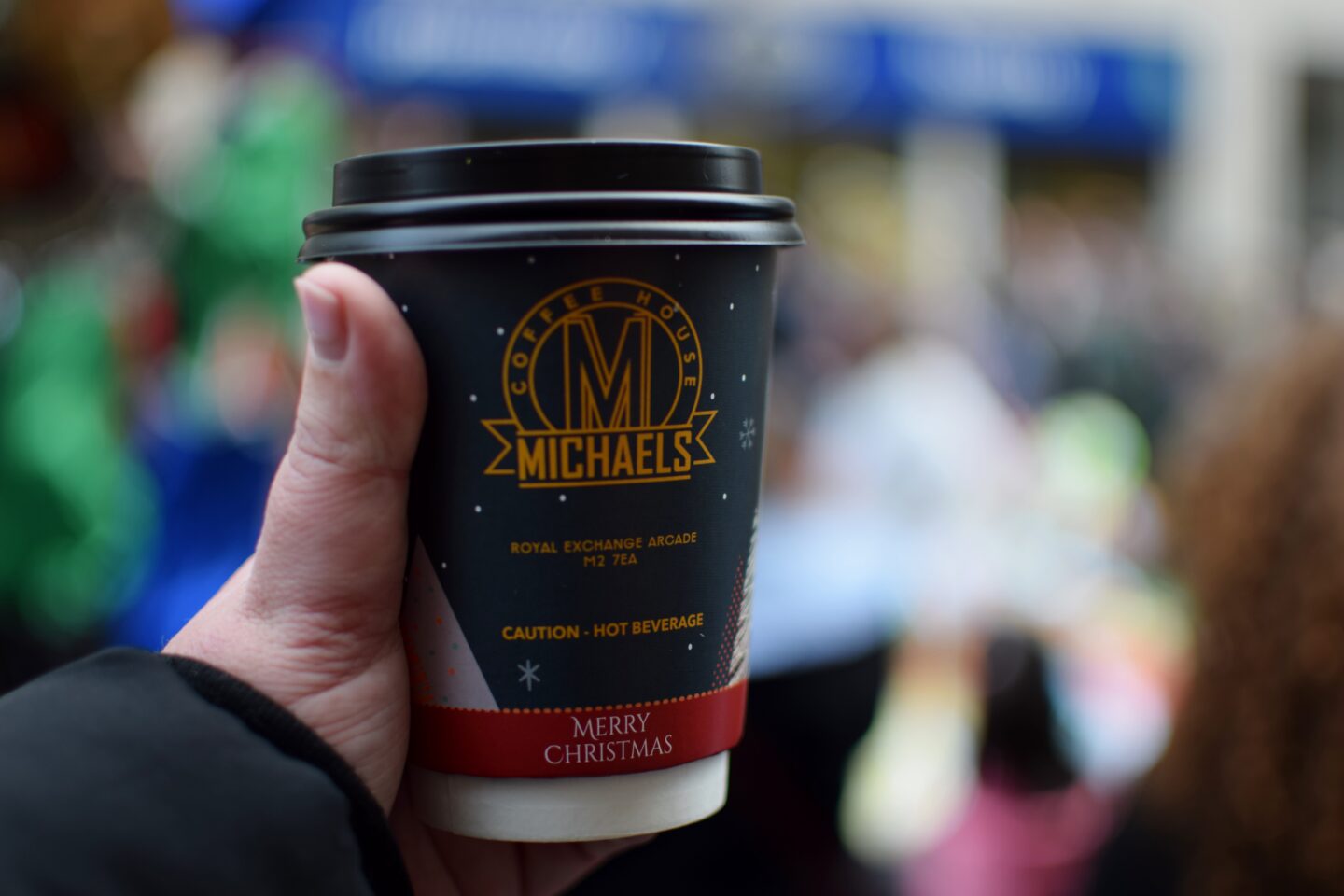 Hot chocolate from Michaels Coffee House