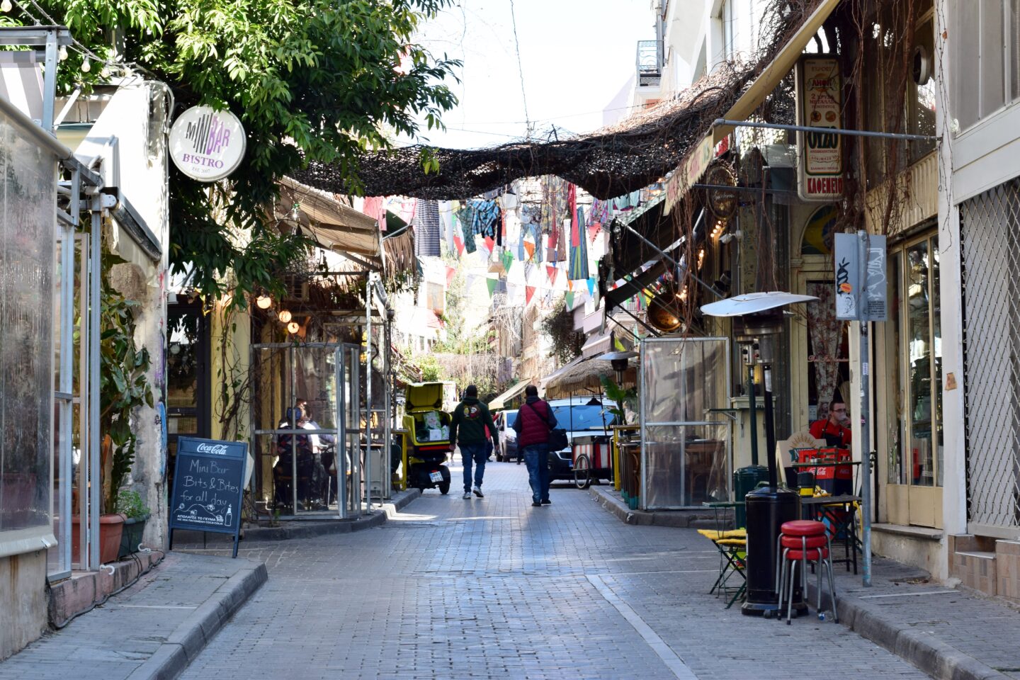 Side street in Athens