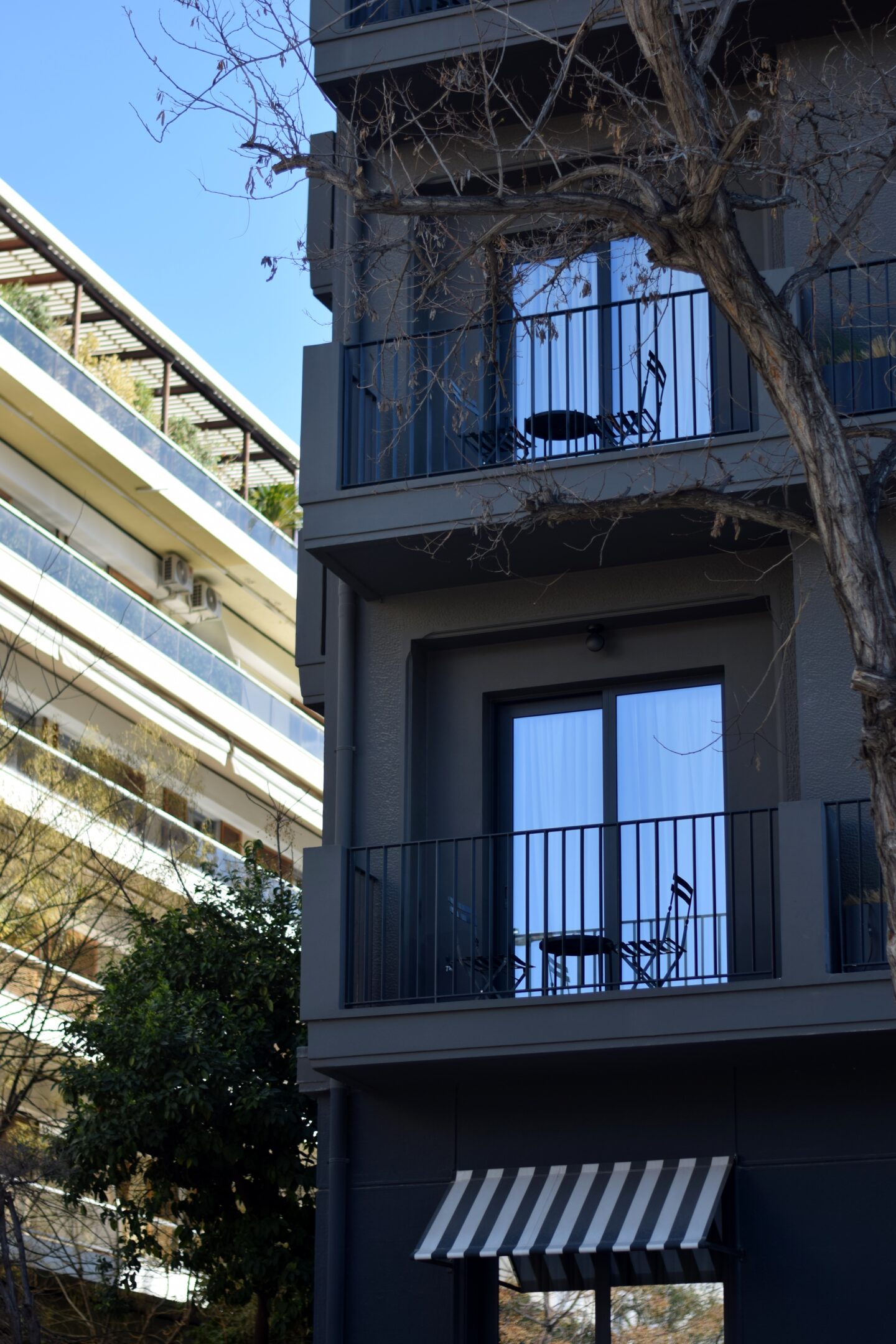 The Modernist Athens - small balcony
