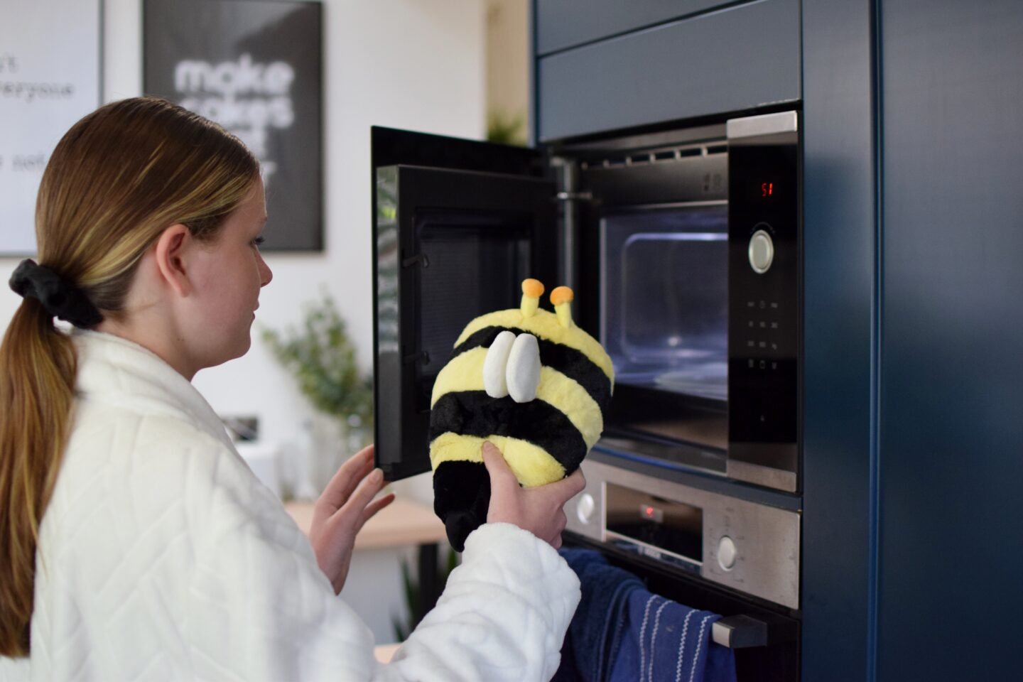 Warmies honey bee- microwavable plush