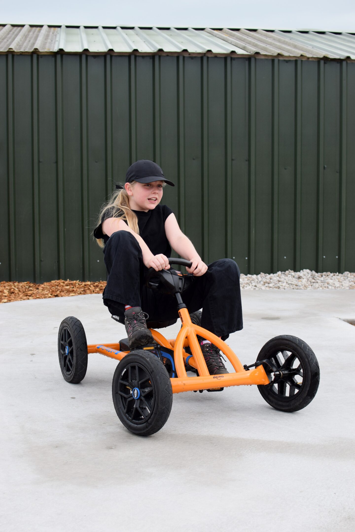 free to use pedal karts at Mrs Dowsons Farm