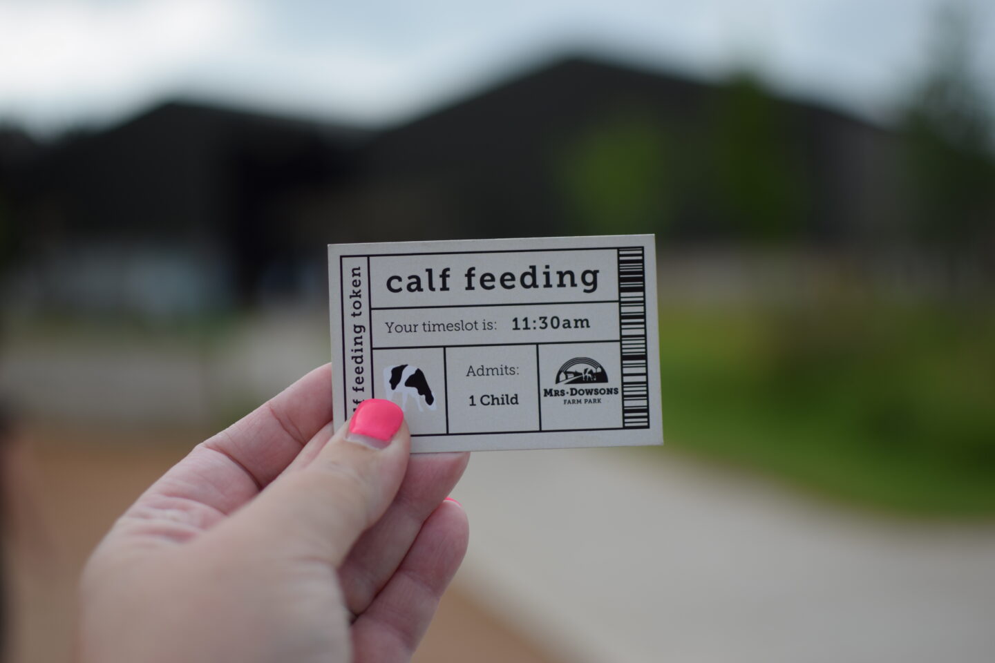 Calf feeding token