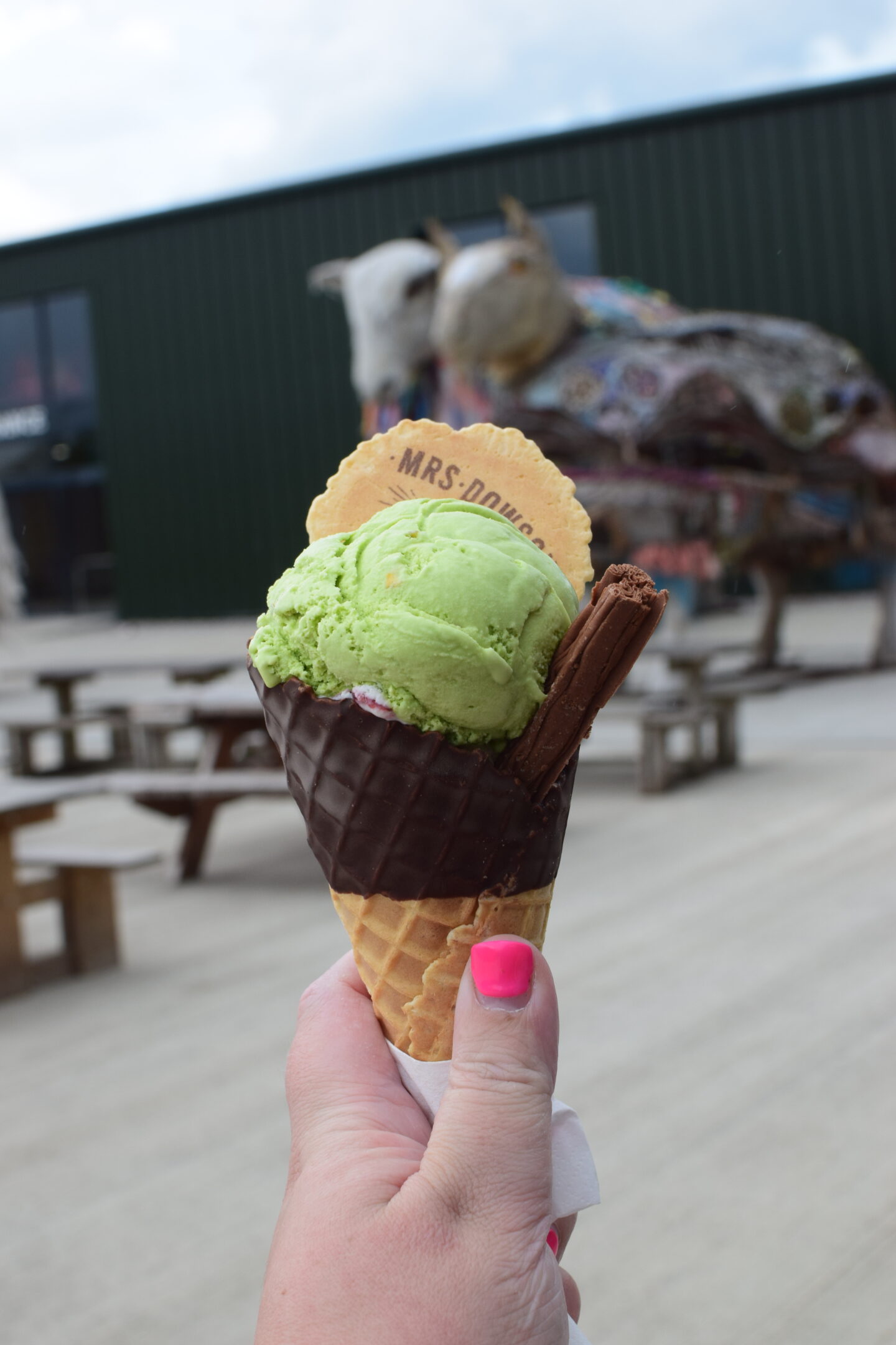 pistachio ice cream