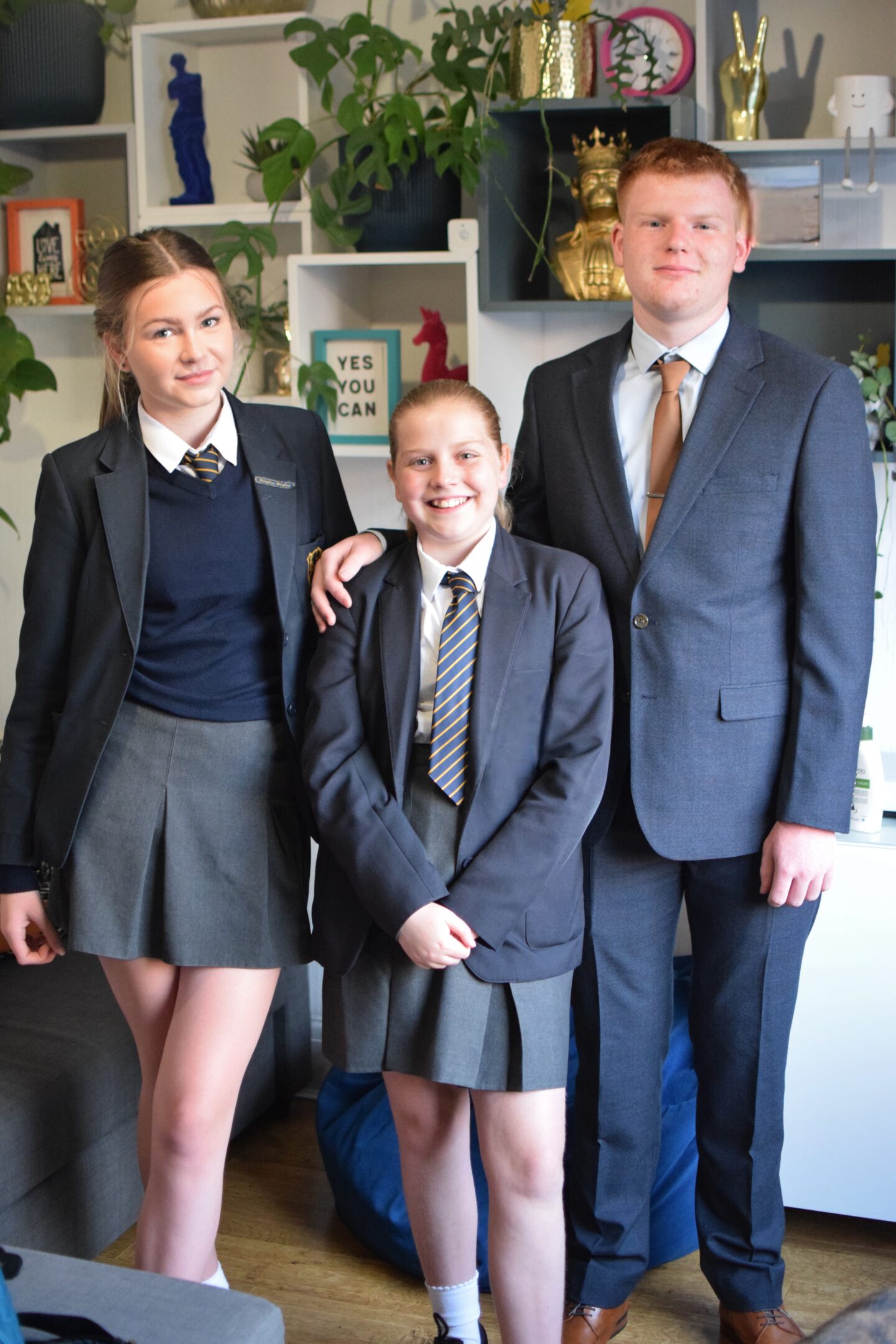 Back to school siblings