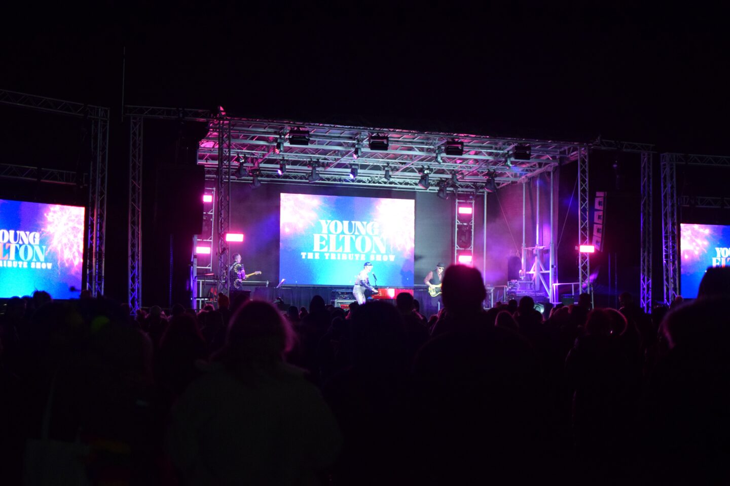 Young Elton Tribute on stage at Autumn Lights
