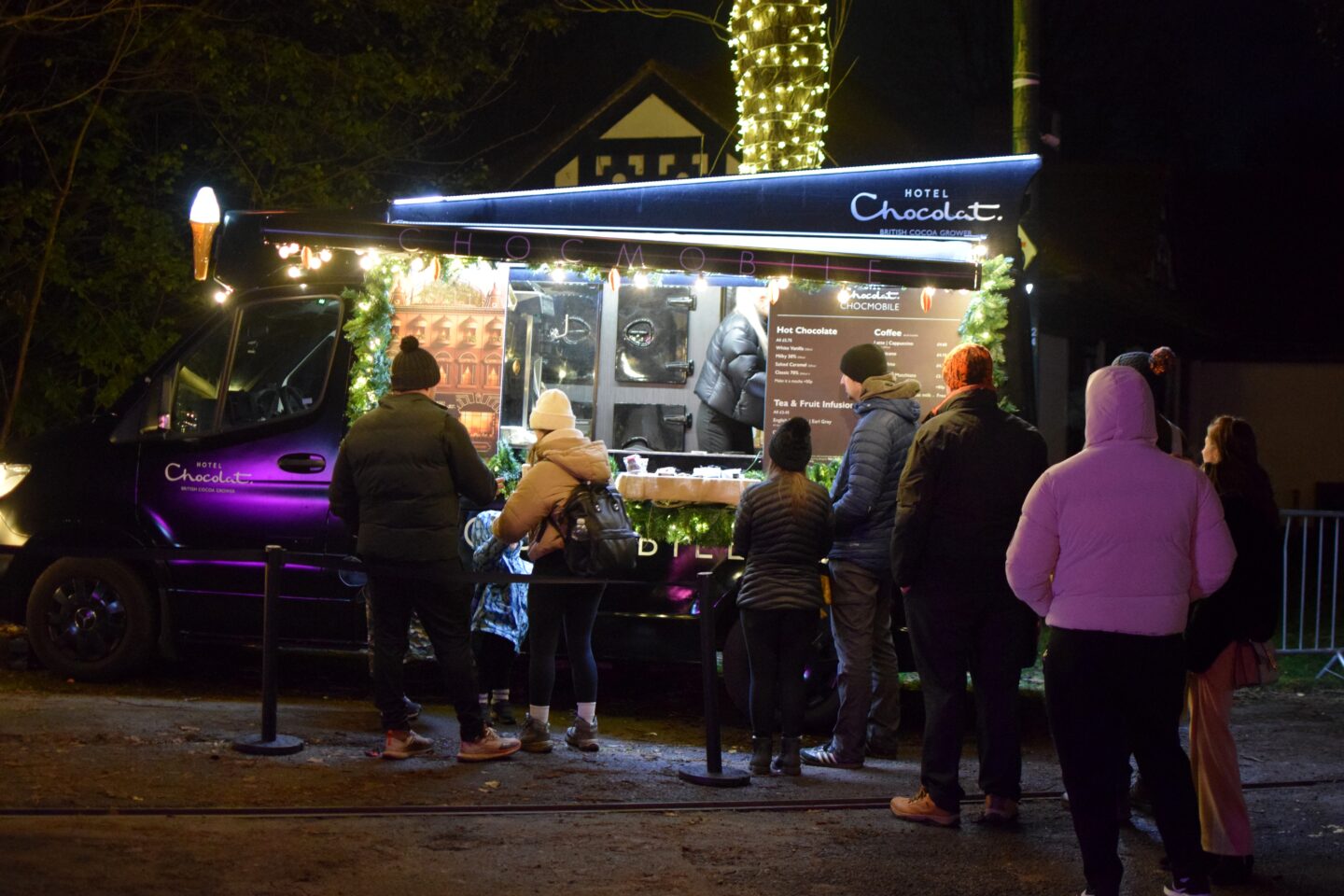 Hotel Chocolat Chocmobile at Northern Lights Manchester in Heaton Park